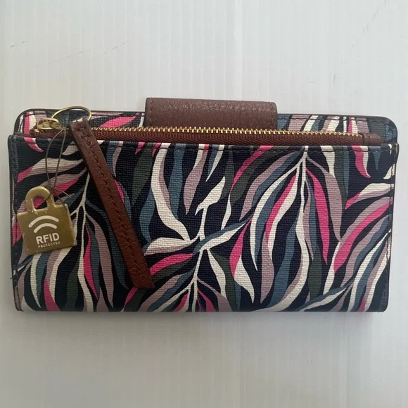 Fossil Emma RFID Tab Clutch Wallet - Picture 10 of 11